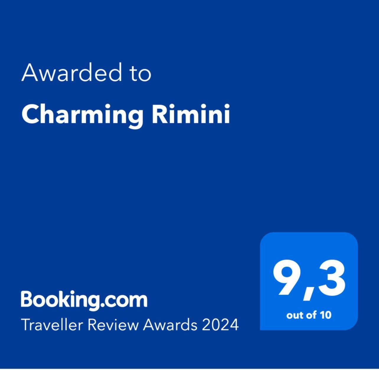 Апартаменты Charming Римини Экстерьер фото
